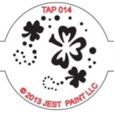 TAP 014 Stencil Shamrock